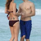 Drew Barrymore - tatuaże na plecach