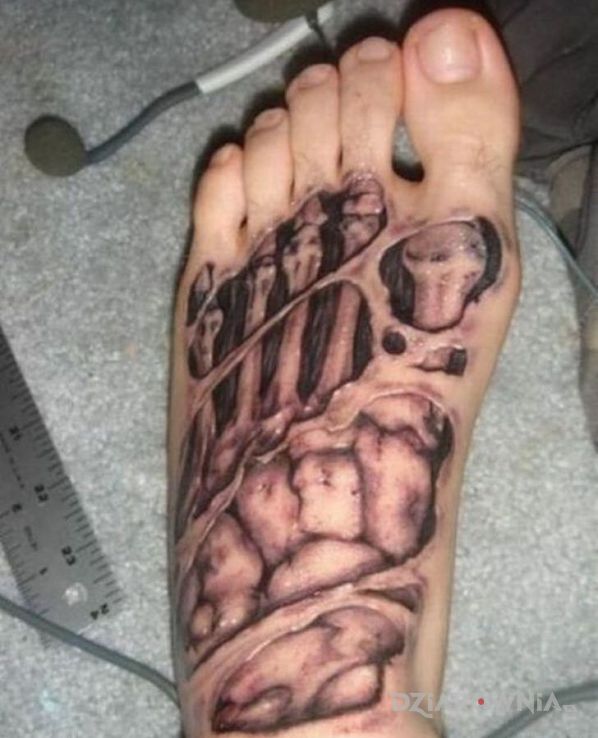 Tatuaż kości stopy - pozostałe