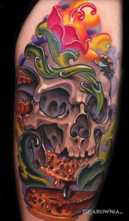 Tatuaż czaszka - czaszki