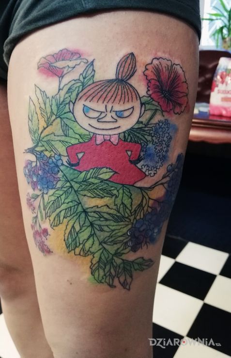 Tatuaż malami - postacie