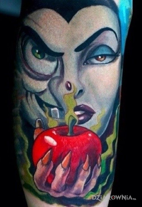 Tatuaż wiedźma - postacie