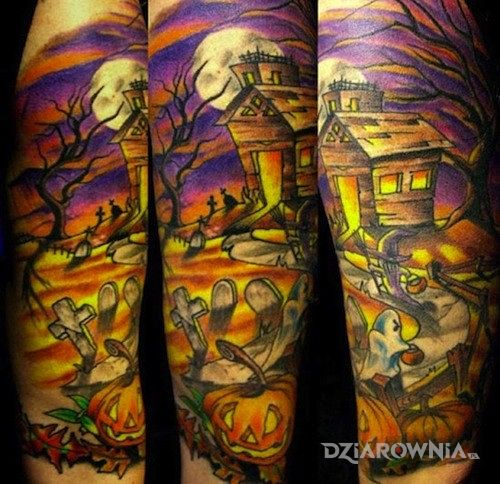 Tatuaż halloween - pozostałe