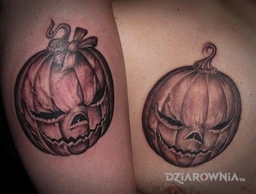 Tatuaż kolejna dynia - pozostałe