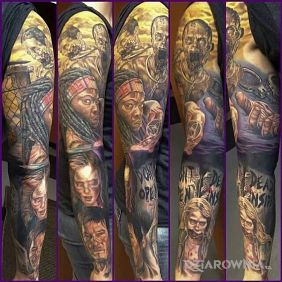 Praca w konwencji The Walking Dead