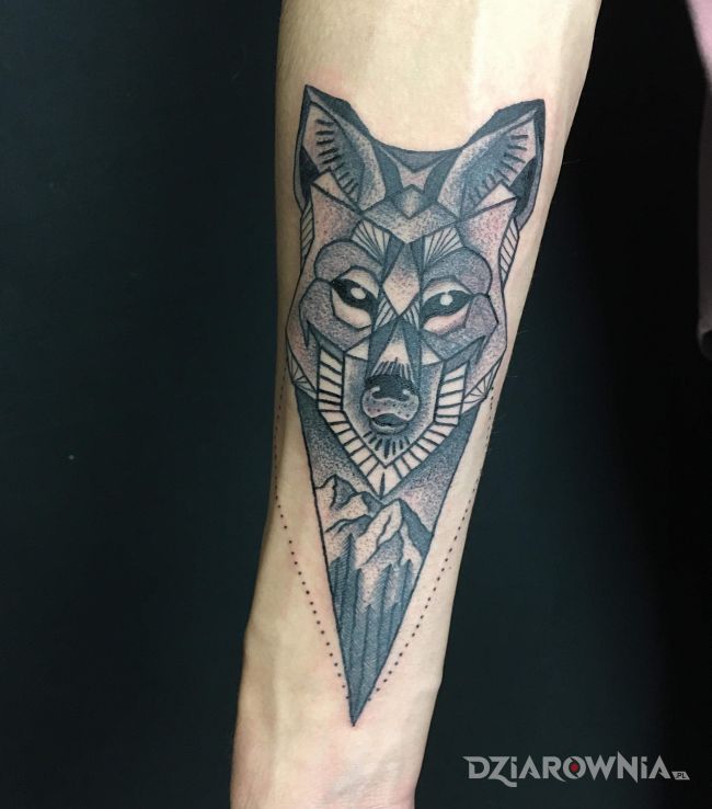Tatuaż wolf - zwierzęta