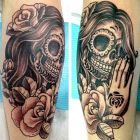 Meksykańska damska czaszka