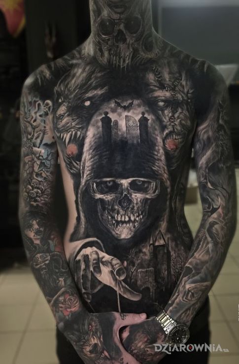 Tatuaż mrooook - postacie