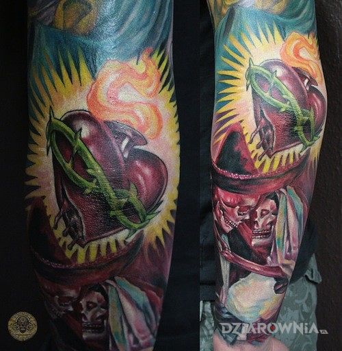 Tatuaż śmierć - postacie