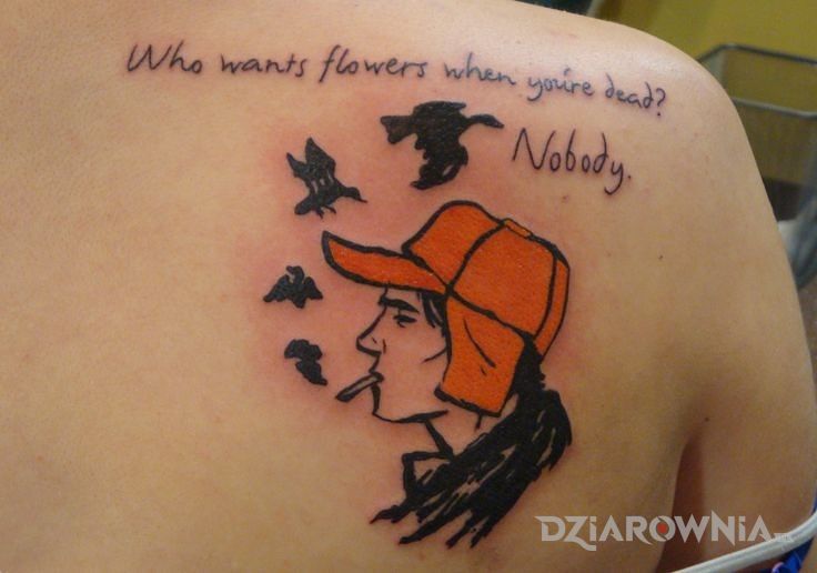 Tatuaż chłopak z papierosem 2 - postacie