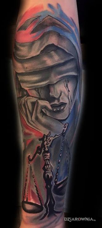 Tatuaż temida - postacie