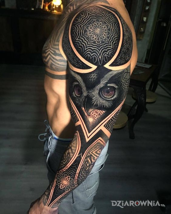 Tatuaż sooowa - realistyczne