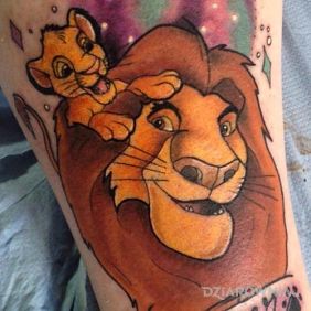 Simba i Mufasa