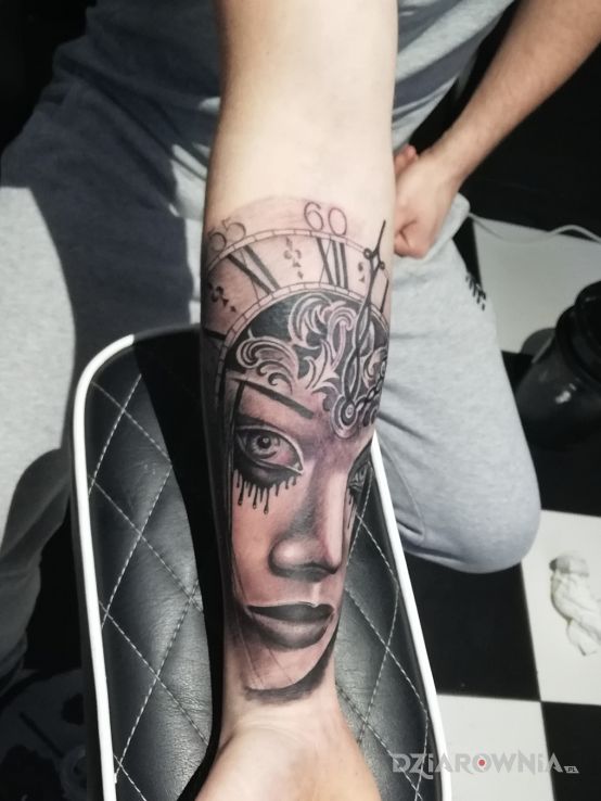 Tatuaż ładny - twarze