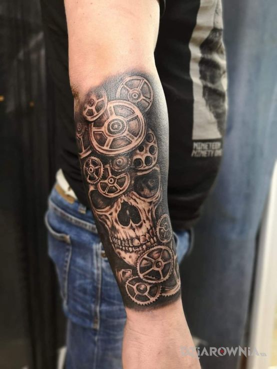Tatuaż czacha - czaszki