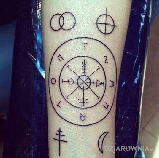Tatuaż czarodziejskie arkana - pozostałe