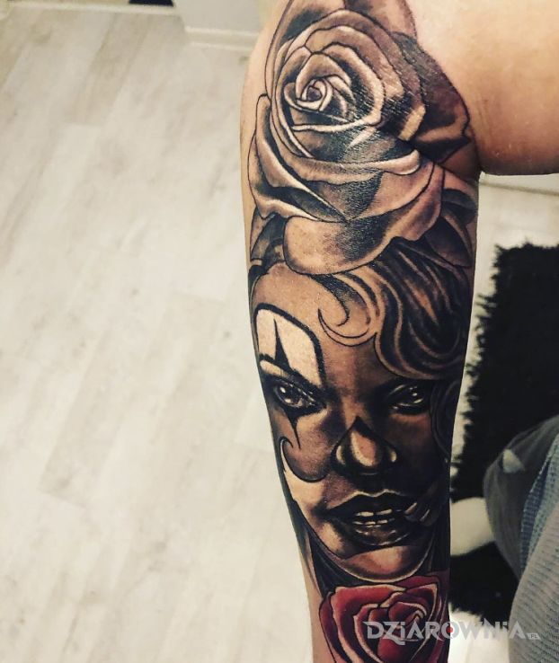 Tatuaż maska smierci w meksyku - postacie