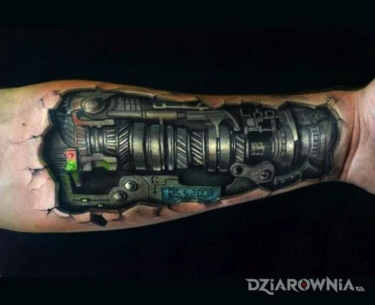 Tatuaż mechanizm - biomechanika