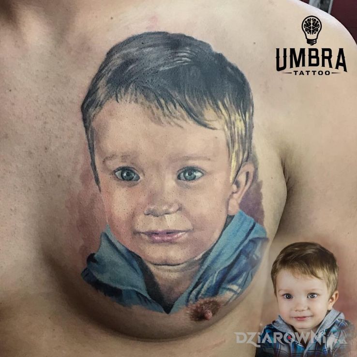 Tatuaż portret - twarze