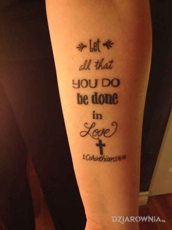 Tatuaż w milosci - religijne