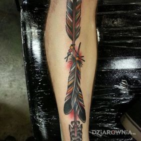 Strzała na piszczeli