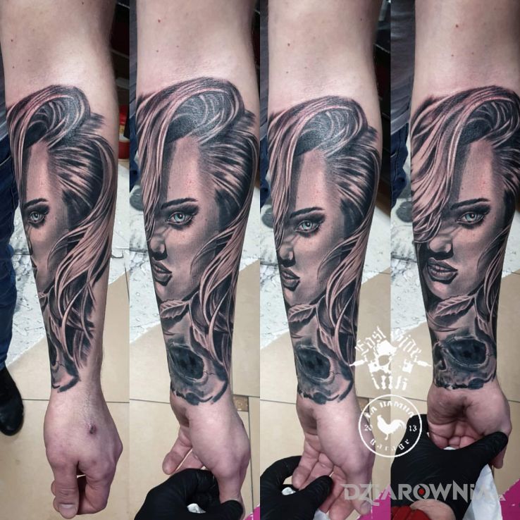 Tatuaż la lolita - twarze