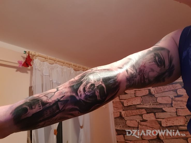 Tatuaż czacha - czaszki