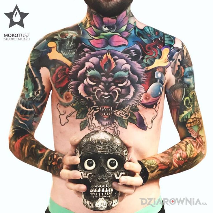 Tatuaż naprawdę tak - postacie