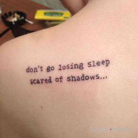 Strach przed cieniami