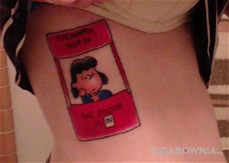 Tatuaż pomoc medyczna  - postacie