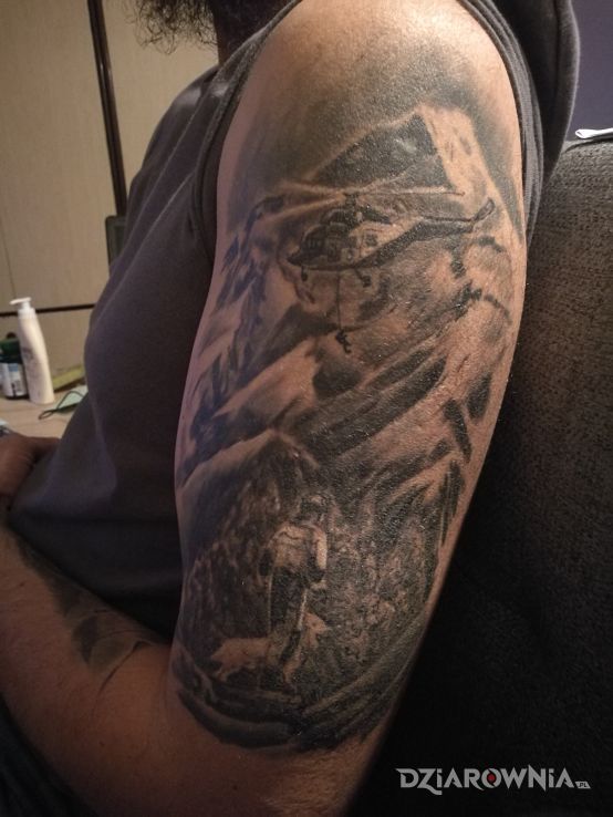 Tatuaż ratownictwo górskie - pozostałe