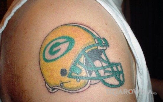Tatuaż green bay packers - pozostałe