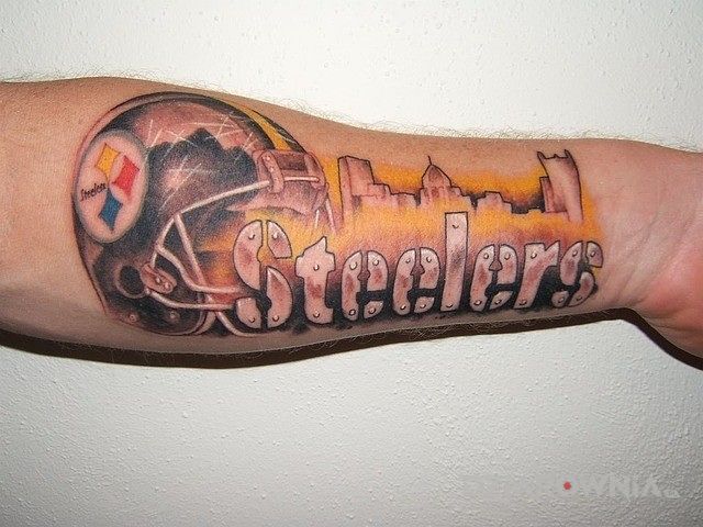Tatuaż pittsburgh steelers - pozostałe