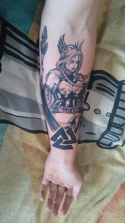 Tatuaż valkyrie - postacie