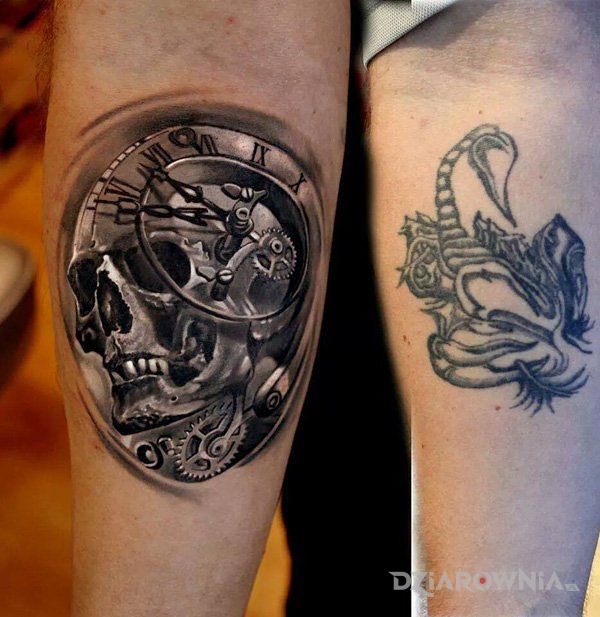 Tatuaż coś lepszego - czaszki