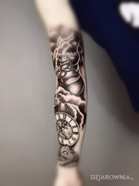 Tatuaż pierwszy  taki duzy ale nie ostatni - 3D