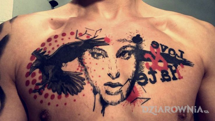 Tatuaż kochaj i nienawidzić - pozostałe