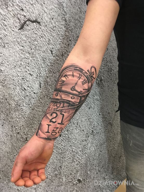 Tatuaż klasycznie u tomka ze speak in color - anatomiczne