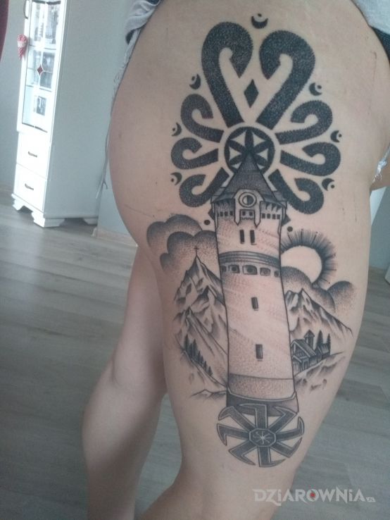 Tatuaż parzenicawieżagórykołowrót - pozostałe