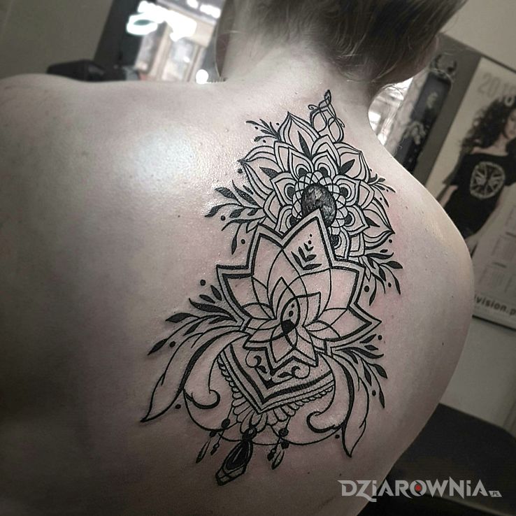 Tatuaż mandala - mandale