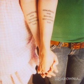 Everything was beautiful and nothing hurt