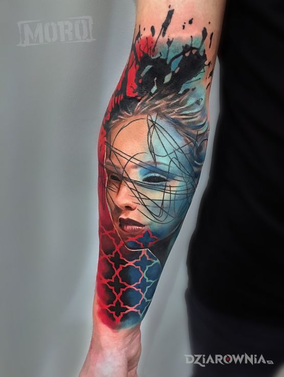 Tatuaż projekt autorski igoryoshi - anioły