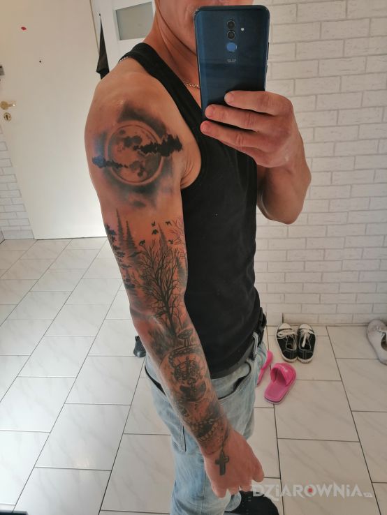Tatuaż rekaw - rękawy